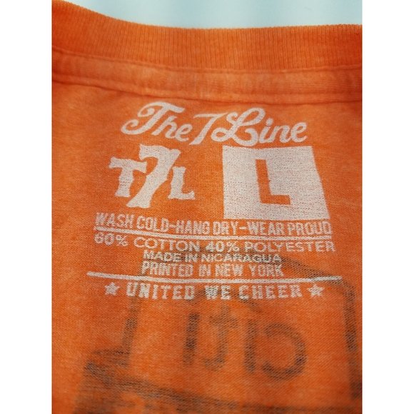 The 7-Line Citi Perks “This Is Where It’s At” Citi Field T-Shirt L Orange B3 - Picture 5 of 10
